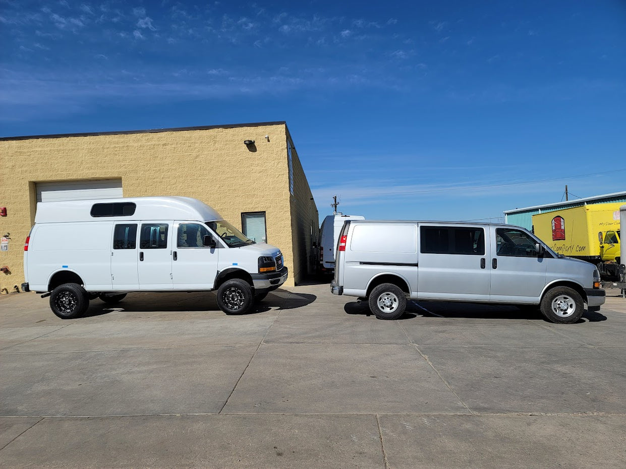 GM 4x4 Van Bump Stop Kit — Timberline Supply